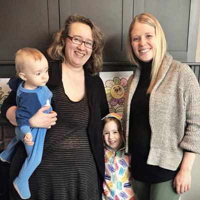 Chiropractor Minnetonka MN Julia Roth with Chloe and April Testimonial